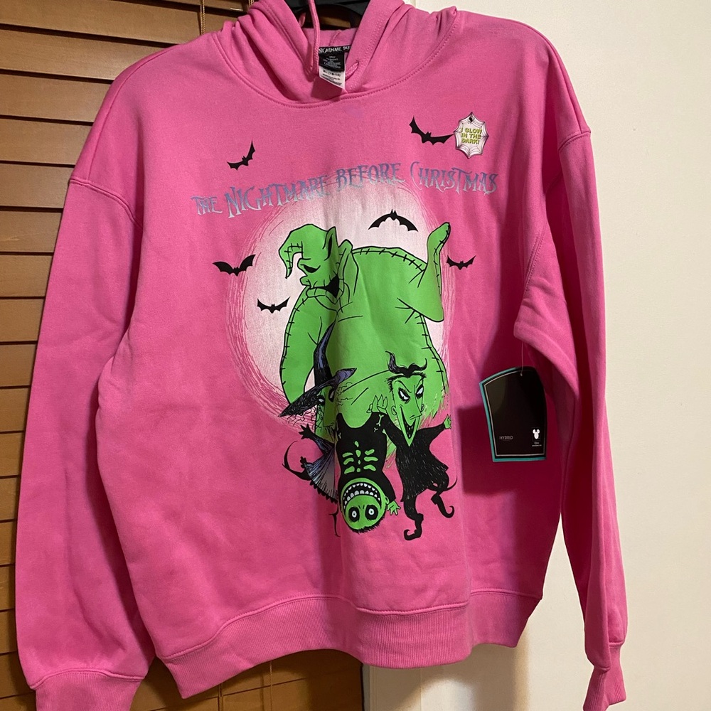 Disney Pink Nightmare Before Christmas Hoodie